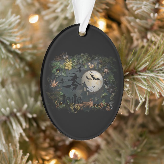 Witches Party Night Ornament (Tree)