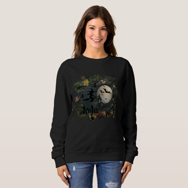Witches party night sweatshirt (Front Full)