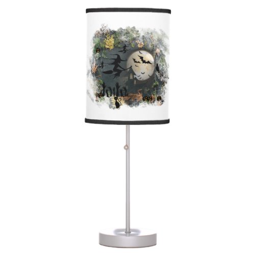 Witches Party Night Table Lamp