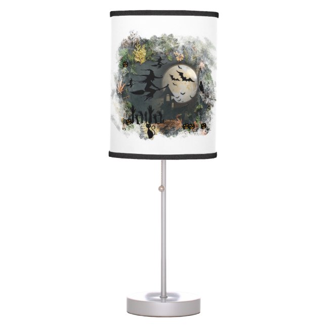 Witches Party Night Table Lamp (Front)