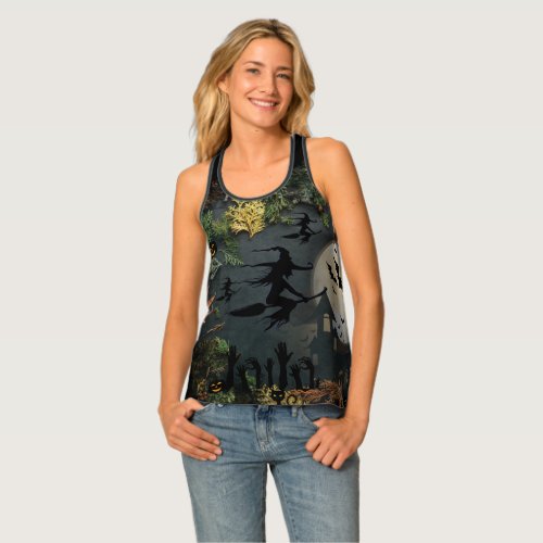 Witches Party Night Tank Top