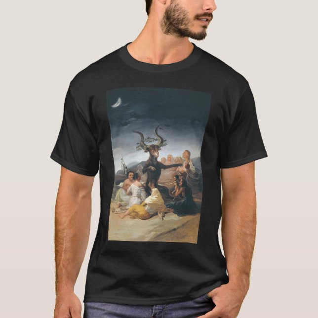 Witches Sabbath - Francisco de Goya (1797-1798) T-Shirt (Front)