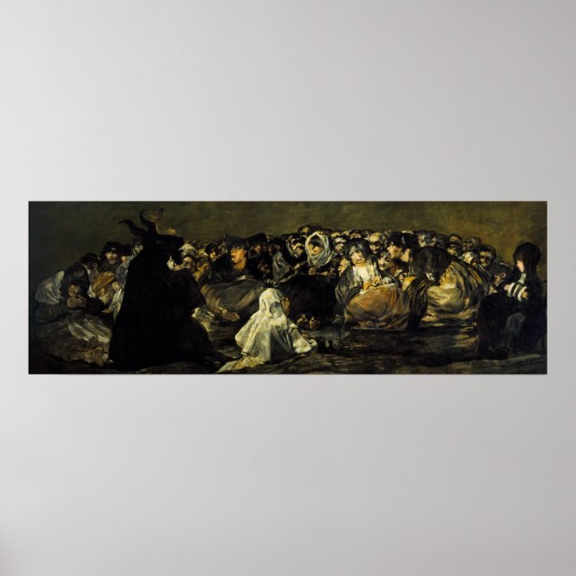Witches' Sabbath | The Great He-Goat by Francisco  Poster (Front)