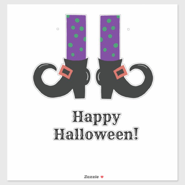 "Witches Shoes"  Sticker (Sheet)