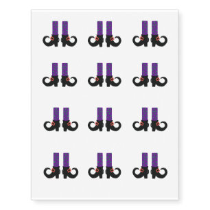 "Witches Shoes"   Temporary Tattoos