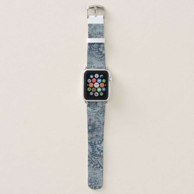 "Witches Tear Sappire"   Apple Watch Band (Front)