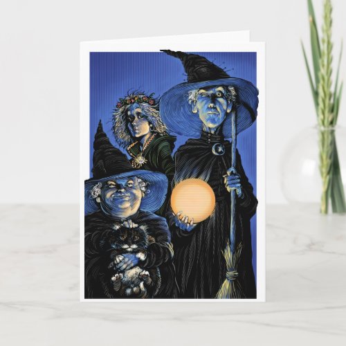 Witches Trio Card