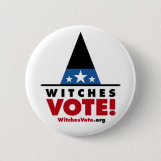 Witches Vote! Campaign Button