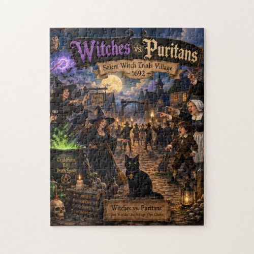 Witches vs. Puritans™ | Salem Witch Trials Puzzle