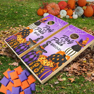 Witches vs. Warlocks Halloween Cornhole Set