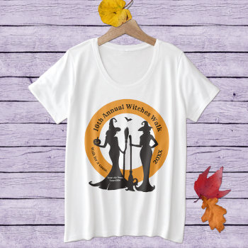 Witches Walk Event T-shirt by pinkladybugs at Zazzle