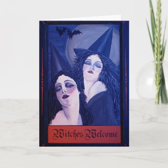 Witches Welcome Card (Front)