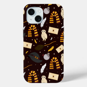 Witches, Wizards & Magic Pattern iPhone 15 Case