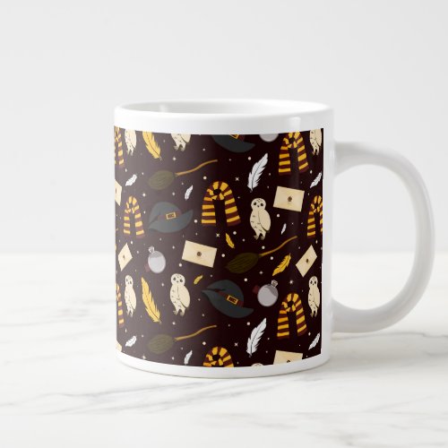 Witches Wizards  Magic Pattern Giant Coffee Mug