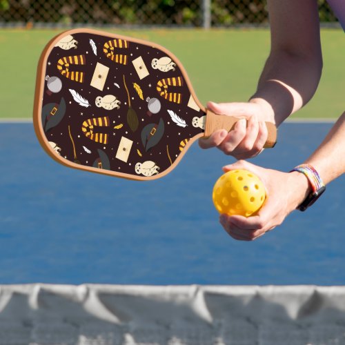 Witches Wizards  Magic Pattern Pickleball Paddle