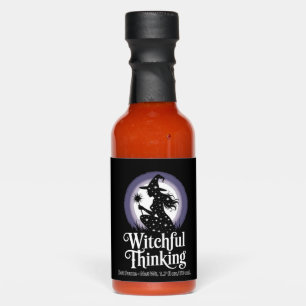 Witchful Thinking Halloween Girl T-shirt Hot Sauces