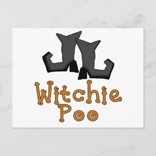 Witchie Poo T_shirts and Gifts Postcard