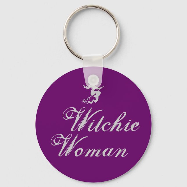 Witchie Woman Keychain (Front)