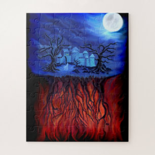 Witching hour, between Heaven and Hell Jigsaw Puzzle
