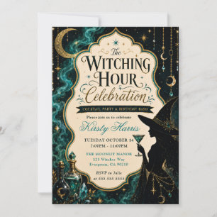 Witching Hour Birthday Celebration Invitation