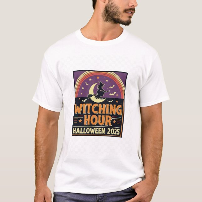 Witching Hour Halloween T-Shirt 2025 (Front)