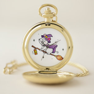 Witching hour pocket watch