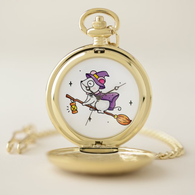 Witching hour pocket watch (Inside)