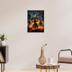 Witching Hour Ritual – Fire Dance of the Three Sis Poster