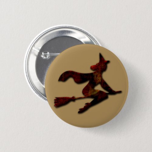 Witching Hour Silhouette Button