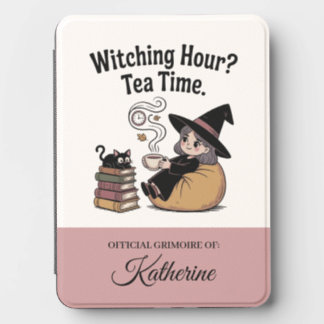 Witching Hour Tea Time Bookish Cozy Witch Kindle Cover