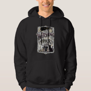 Witching Hour Vintage Engraving Witchy Design_1 Hoodie