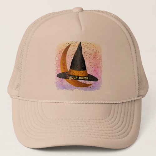 Witching Hour Witch Trucker Hat