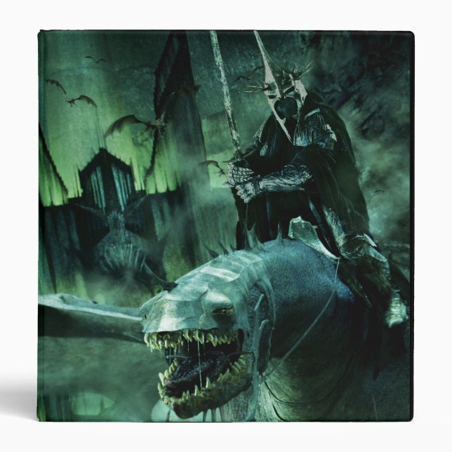 Witchking Riding Fellbeast 3 Ring Binder (Front)