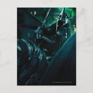 Witchking with sword postcard