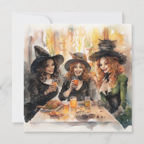  Witchs Brew  Crew  Invitation