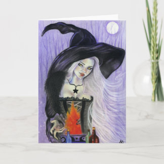 Witchs Brew Greeting Card