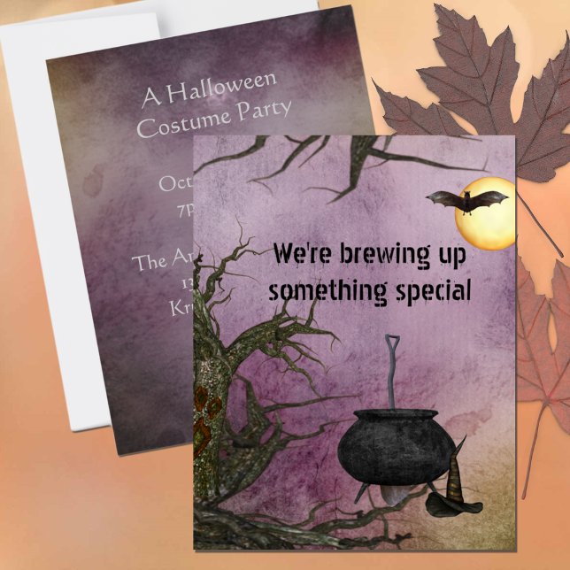 Witch's Brew Halloween Invitation (Creator Uploaded)