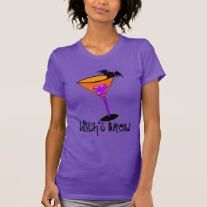 Witch's Brew Halloween Martini Shirt