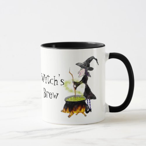 Witchs Brew Halloween Mug