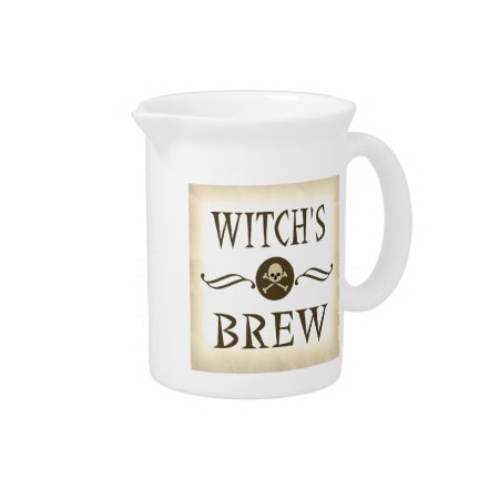 Witch's Brew Halloween Props Haunted House Drink Pitcher