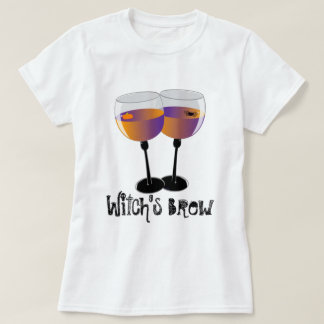 Witch's Brew Halloween Wine Shirt