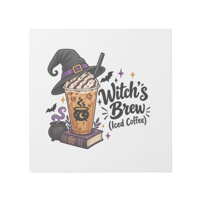Witch's Brew (Iced Coffee) Gallery Wrap (Front)