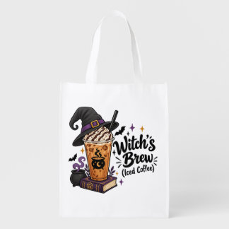 Witch's Brew (Iced Coffee) Grocery Bag
