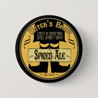 Witch's Brew Pinback Button