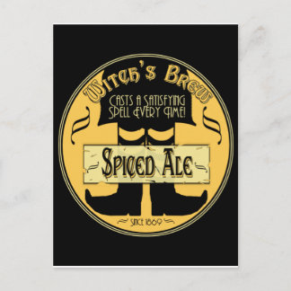 Witch's Brew Postcard