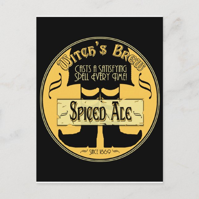 Witch's Brew Postcard (Front)