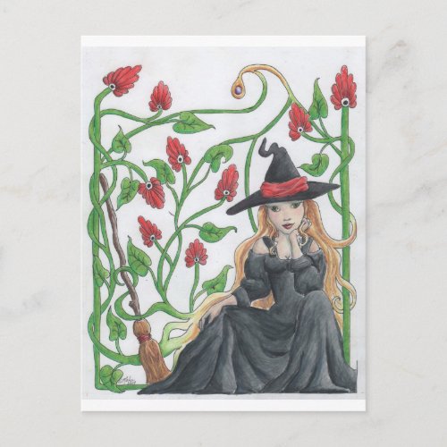 Witchs Broom Postcard