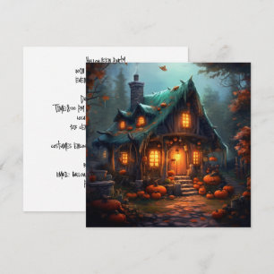 Witch's Cottage: Broomstick Haven Invitation