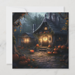 Witch's Cottage: Cauldron Cottage Invitation