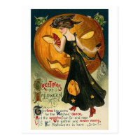 Witch's Dance Postcard